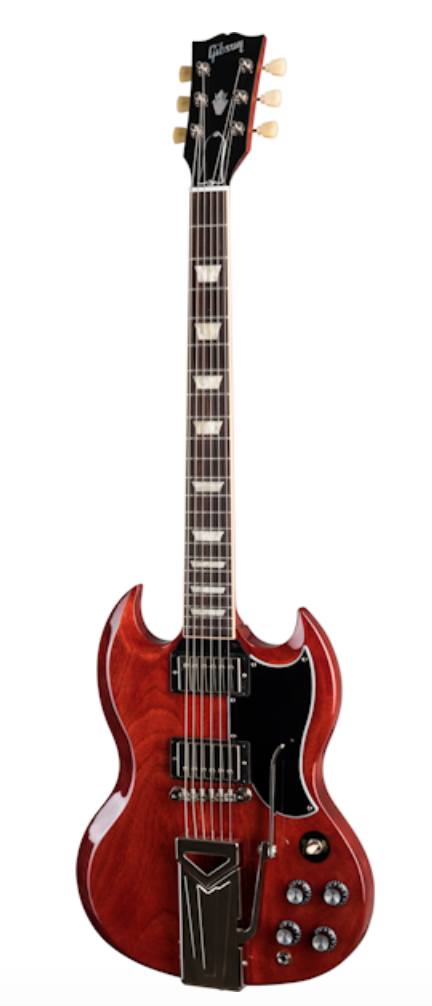 コ*i様 SG Standard ’61 Sideways Vibrola Gibson SG Standard '61 Sideways Vibrola Electric Guitar - Vintage