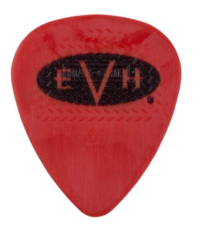 EVH Signature Picks .60 MM 6 Pack - Red