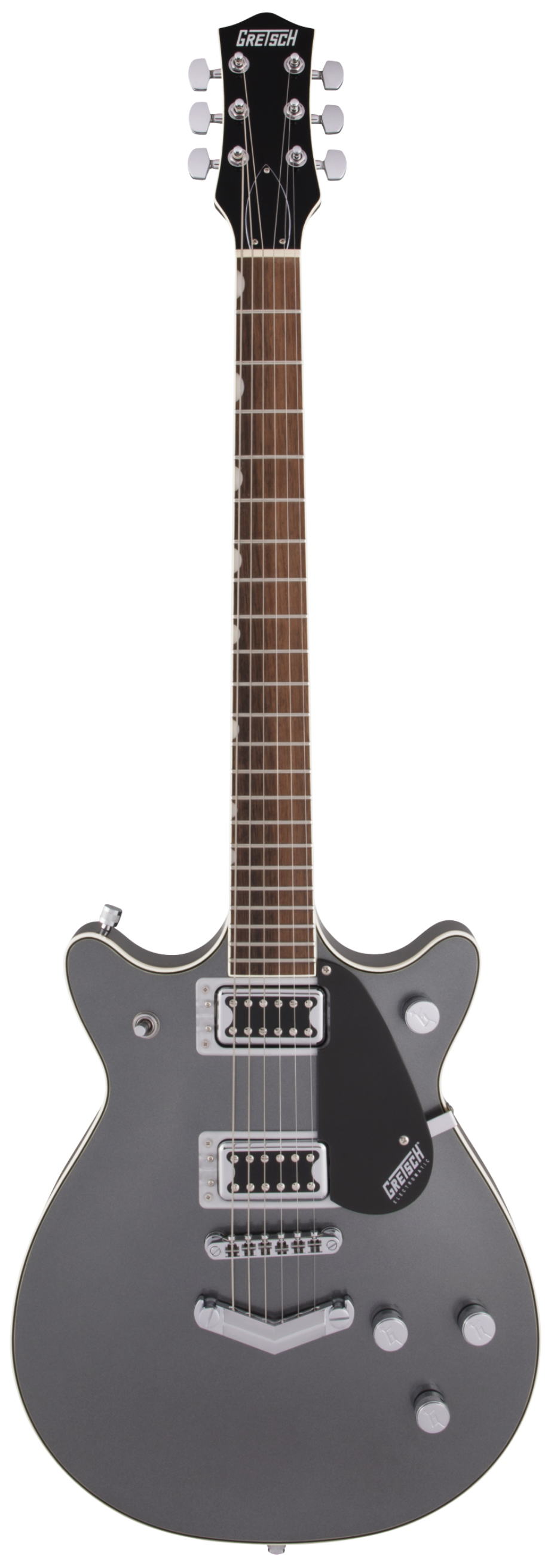Gretsch G5222 Electromatic Double Jet BT With V-Stoptail Electric Guitar - London Grey