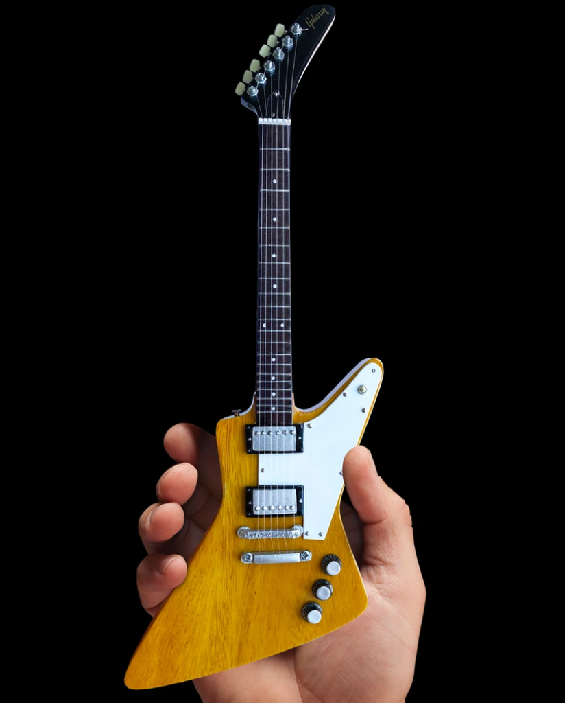 Gibson Korina Explorer 1:4 Scale Mini Guitar Model