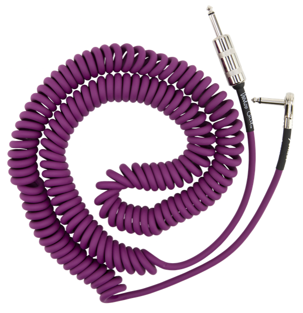 Fender Jimi Hendrix Voodoo Child Coiled Cable - Purple