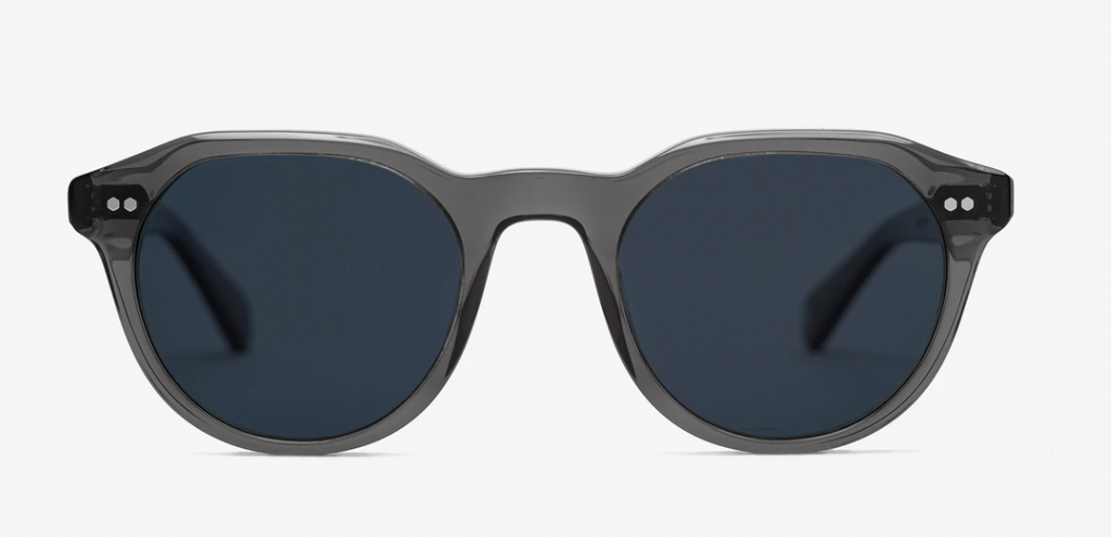 Johann Wolff Sunglasses - Morrison in Smoke w/ Blue Polar Lenses