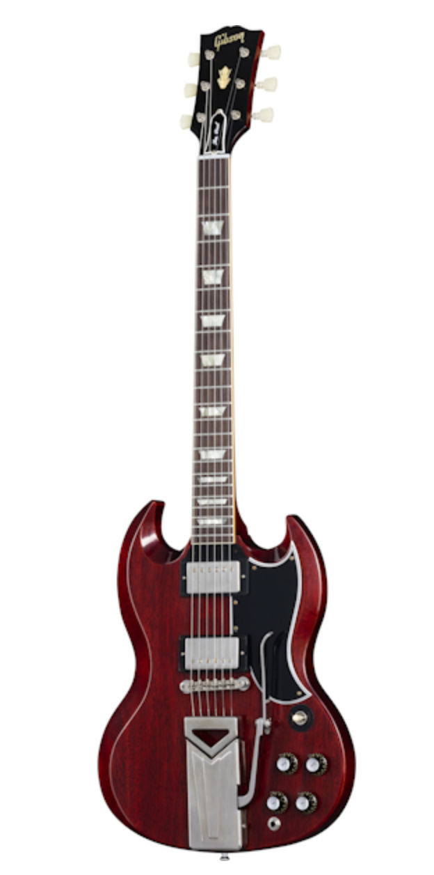 Gibson 60th Anniversary 1961 SG Les Paul Standard VOS Electric Guitar - Cherry Red