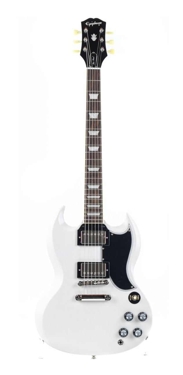 Epiphone 1961 SG Standard Electric Guitar - Aged Classic White