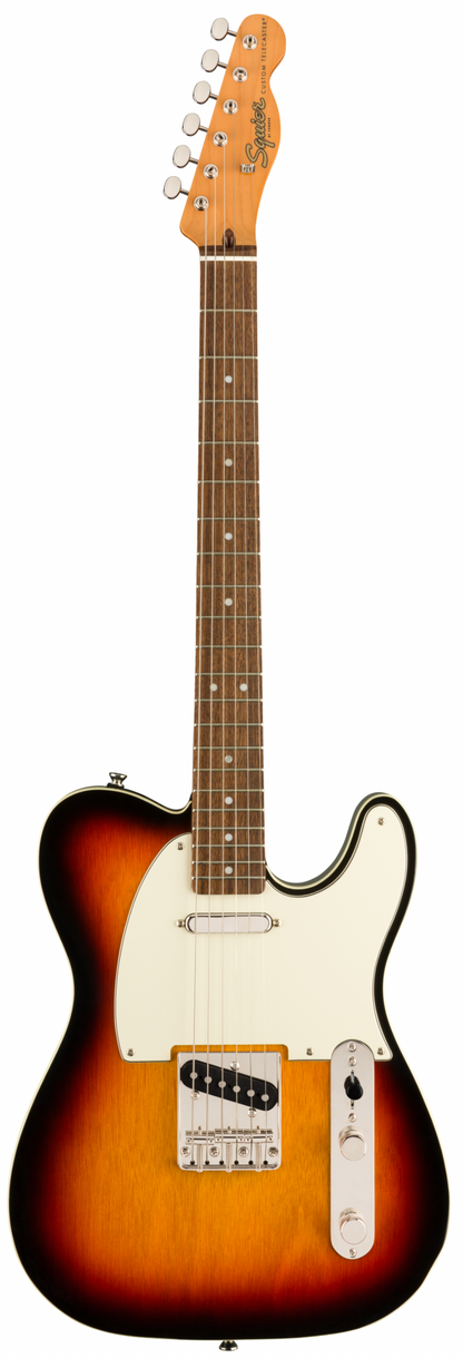Squier Classic Vibe ‘60s Custom Telecaster Electric Guitar - 3 Color Sunburst
