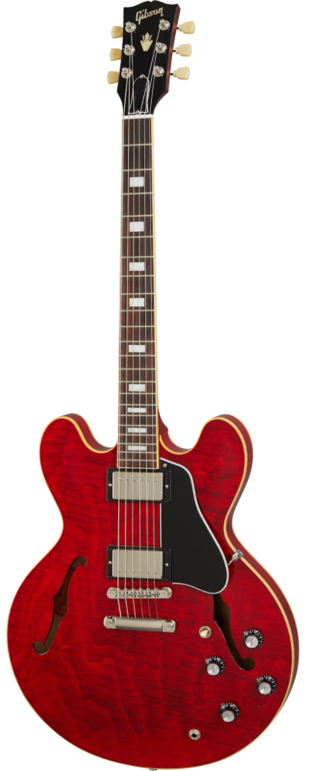 Gibson ES-335 Figured Electric Guitar - Sixties Cherry – Walt