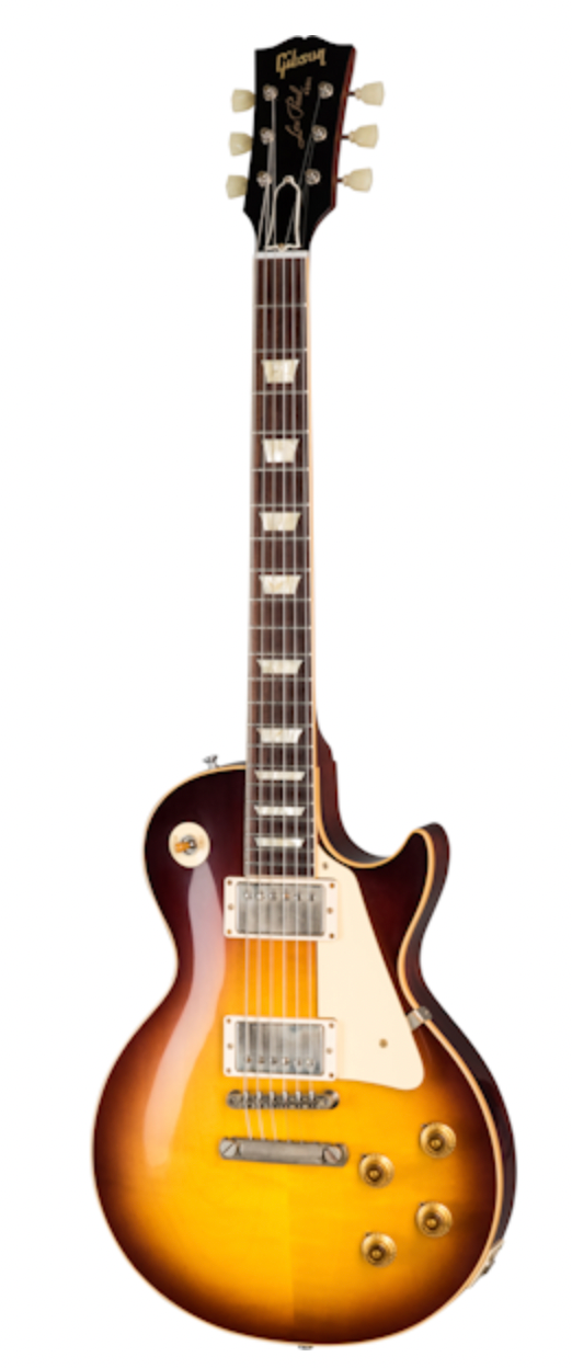 Gibson Custom Shop Les Paul 1958 Standard VOS Reissue Electric Guitar - Bourbon Burst