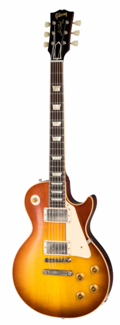 Gibson Custom Shop 1958 Les Paul Standard Reissue VOS Electric Guitar - Iced Tea Burst