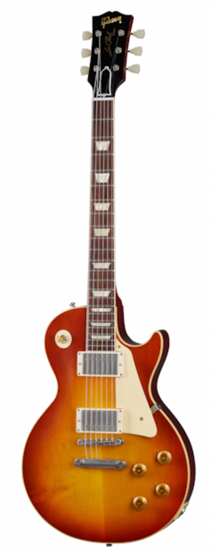 Gibson Custom Shop 1958 Les Paul Standard Reissue Murphy Lab Ultra Light Aged Electric Guitar - Washed Cherry Sunburst