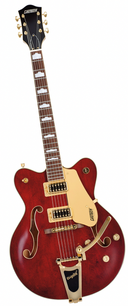 Gretsch G5422TG Electromatic Classic Hollow Body Double-Cut with Bigsby and Gold Hardware - Walnut Stain