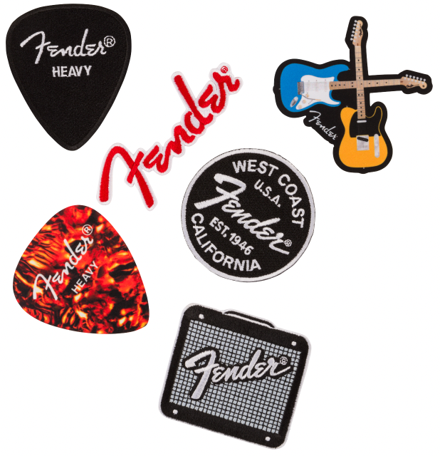Fender West Coast Logo Patch