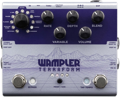 Wampler Terraform Multi-Effect Modulation Pedal