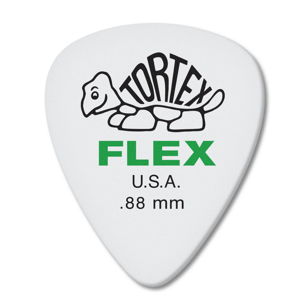 Dunlop Tortex Flex .88 Standard Picks 428P.88 - Pack of 12