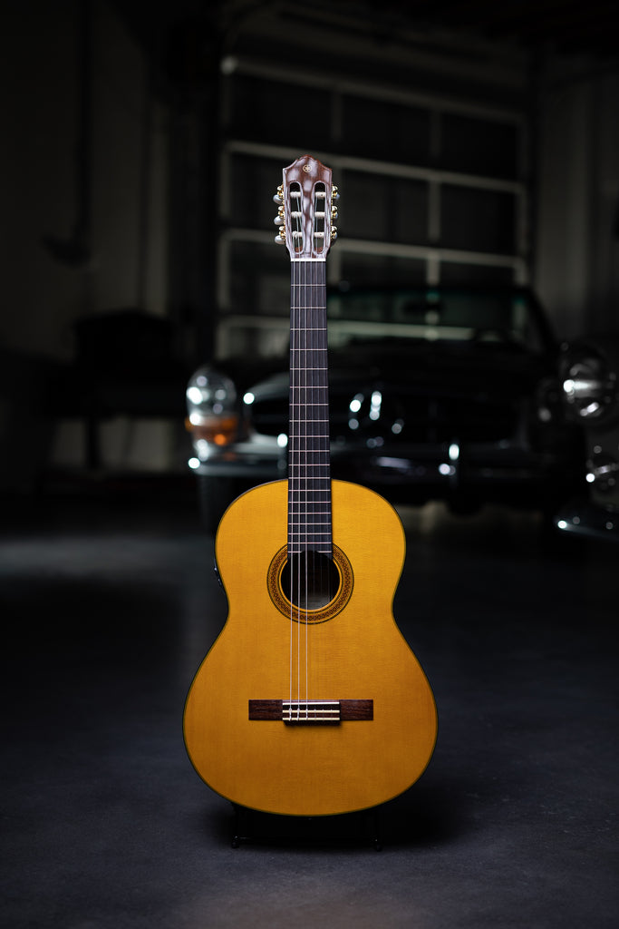 Yamaha CG-TA TransAcoustic Acoustic-Electric Nylon String Guitar - Natural
