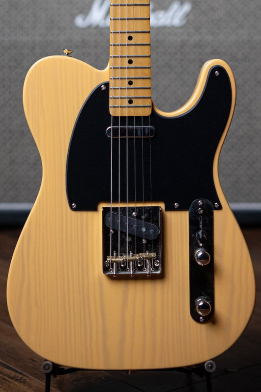 Squier Classic Vibe ‘50s Telecaster Electric Guitar - Butterscotch Blonde - Walt Grace Vintage