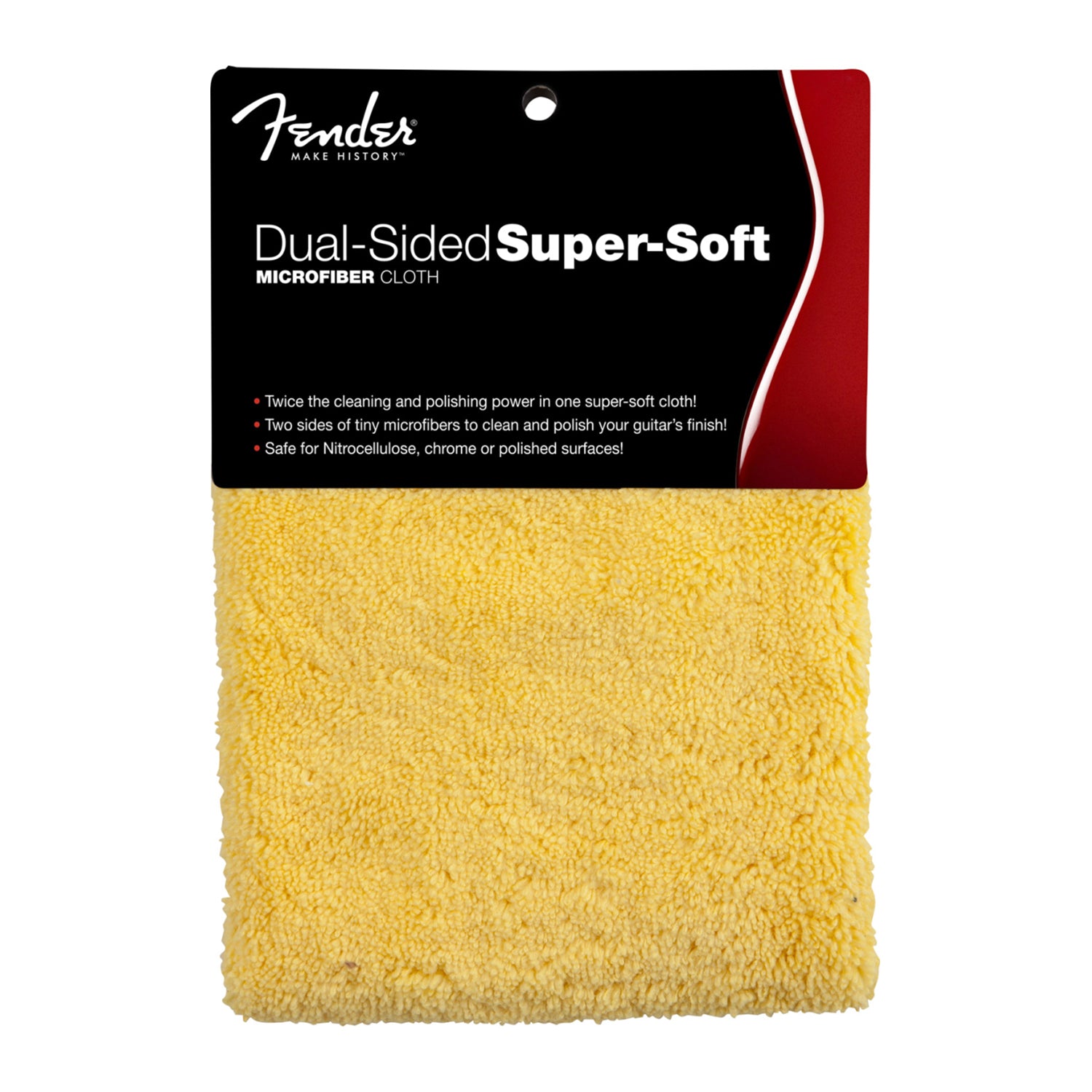 Fender Dual-Sided Super-Soft Microfiber Cloth - Walt Grace Vintage