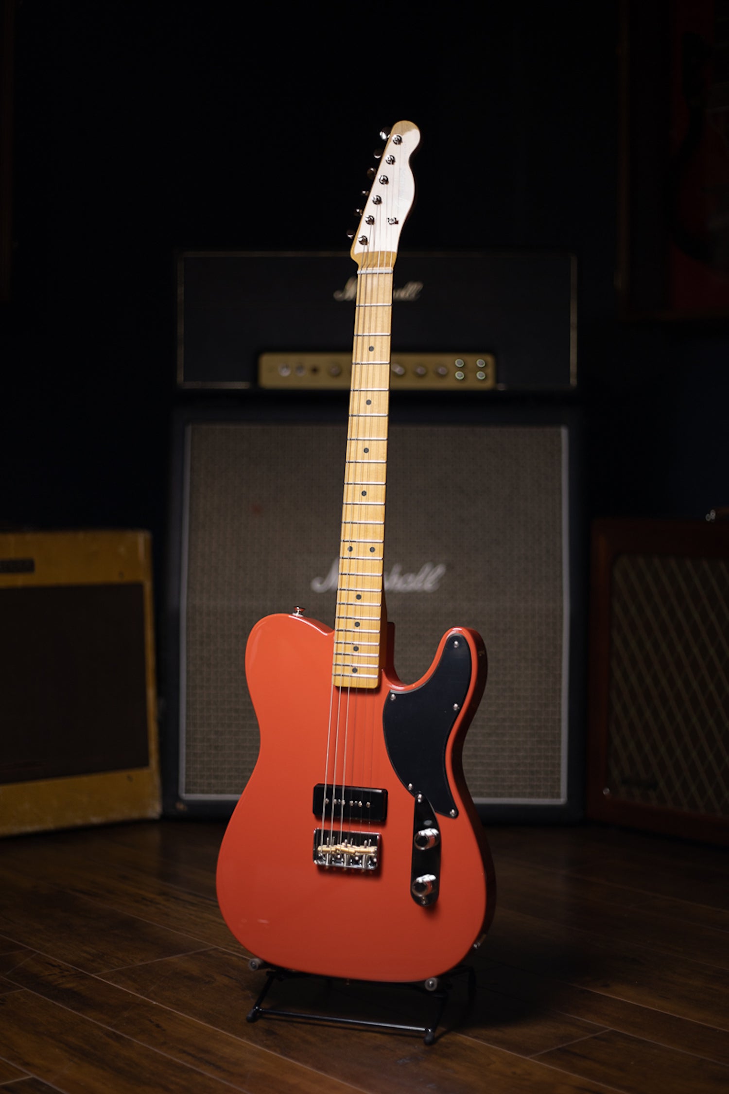 Fender Noventa Telecaster Electric Guitar - Fiesta Red