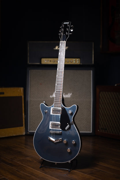 Gretsch G5222 Electromatic® Double Jet™ BT With V-Stoptail Electric Guitar - Jade Grey Metallic