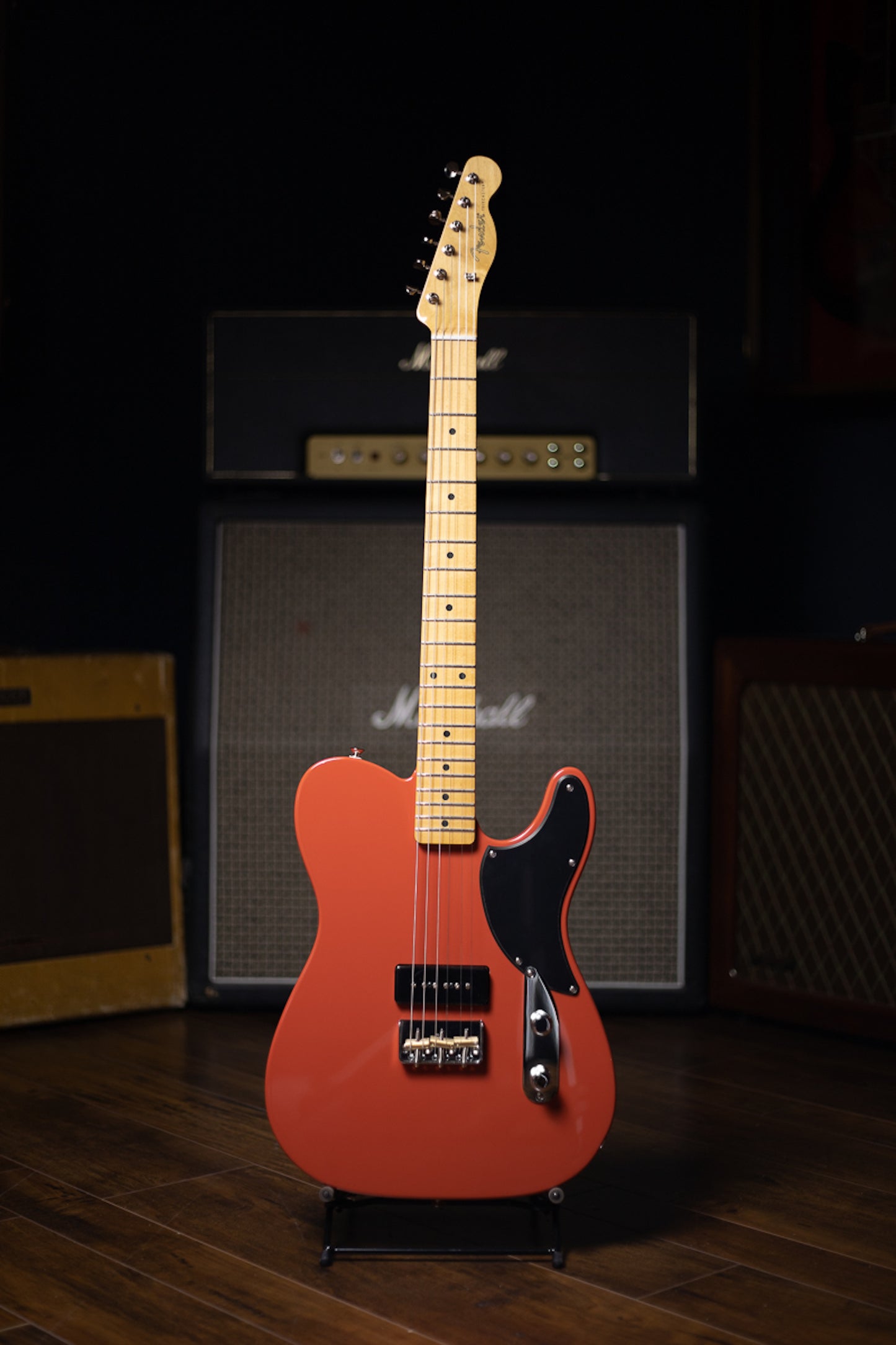 Fender Noventa Telecaster Electric Guitar - Fiesta Red