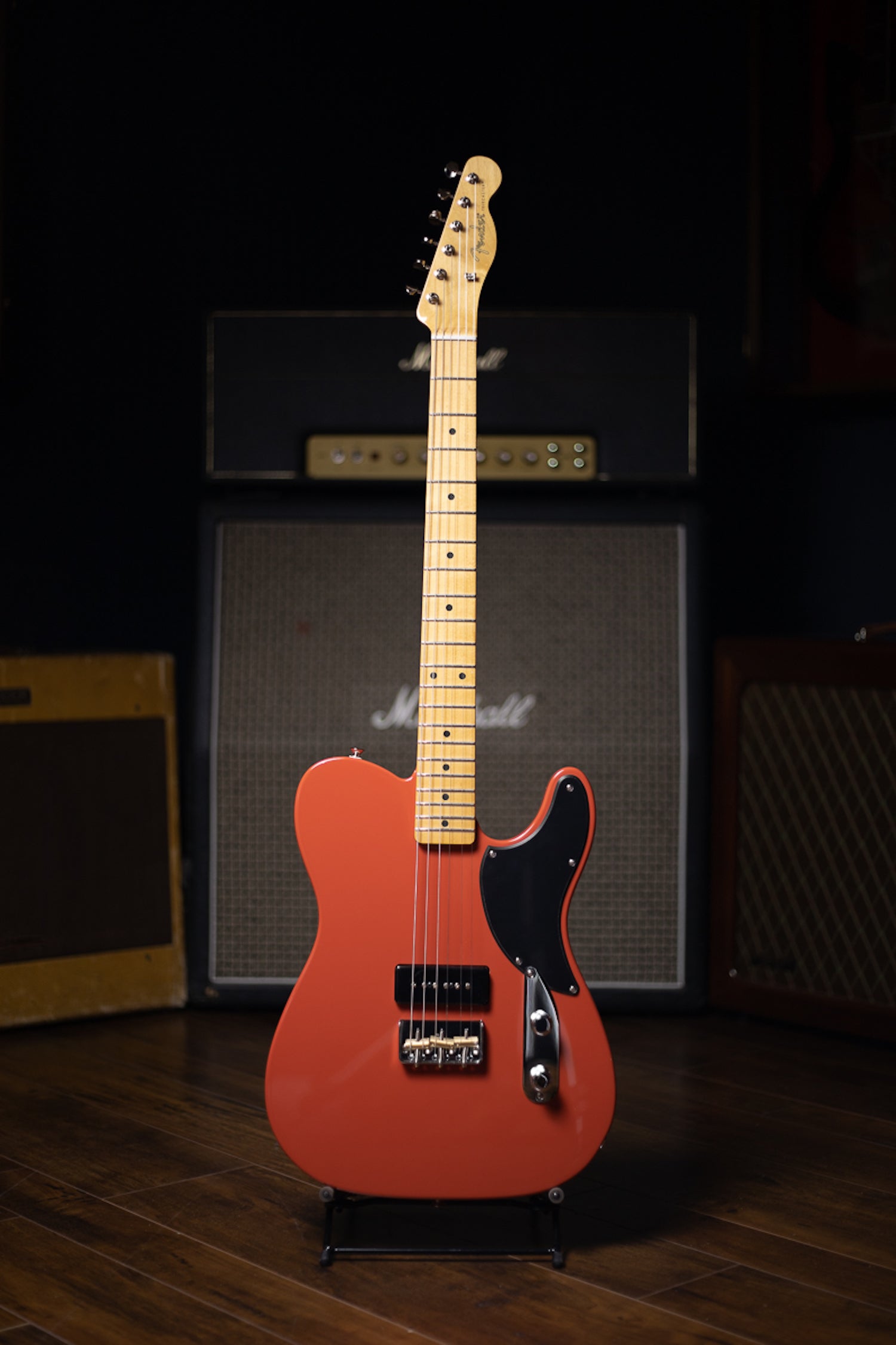 Fender Noventa Telecaster Electric Guitar - Fiesta Red