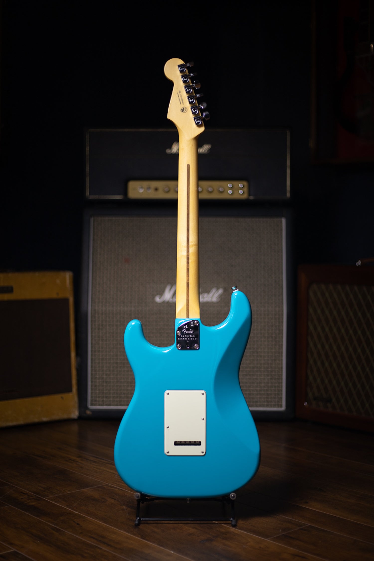 Fender American Professional II Stratocaster Electric Guitar - Miami Blue