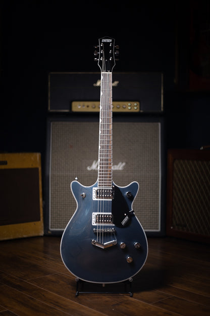 Gretsch G5222 Electromatic® Double Jet™ BT With V-Stoptail Electric Guitar - Jade Grey Metallic