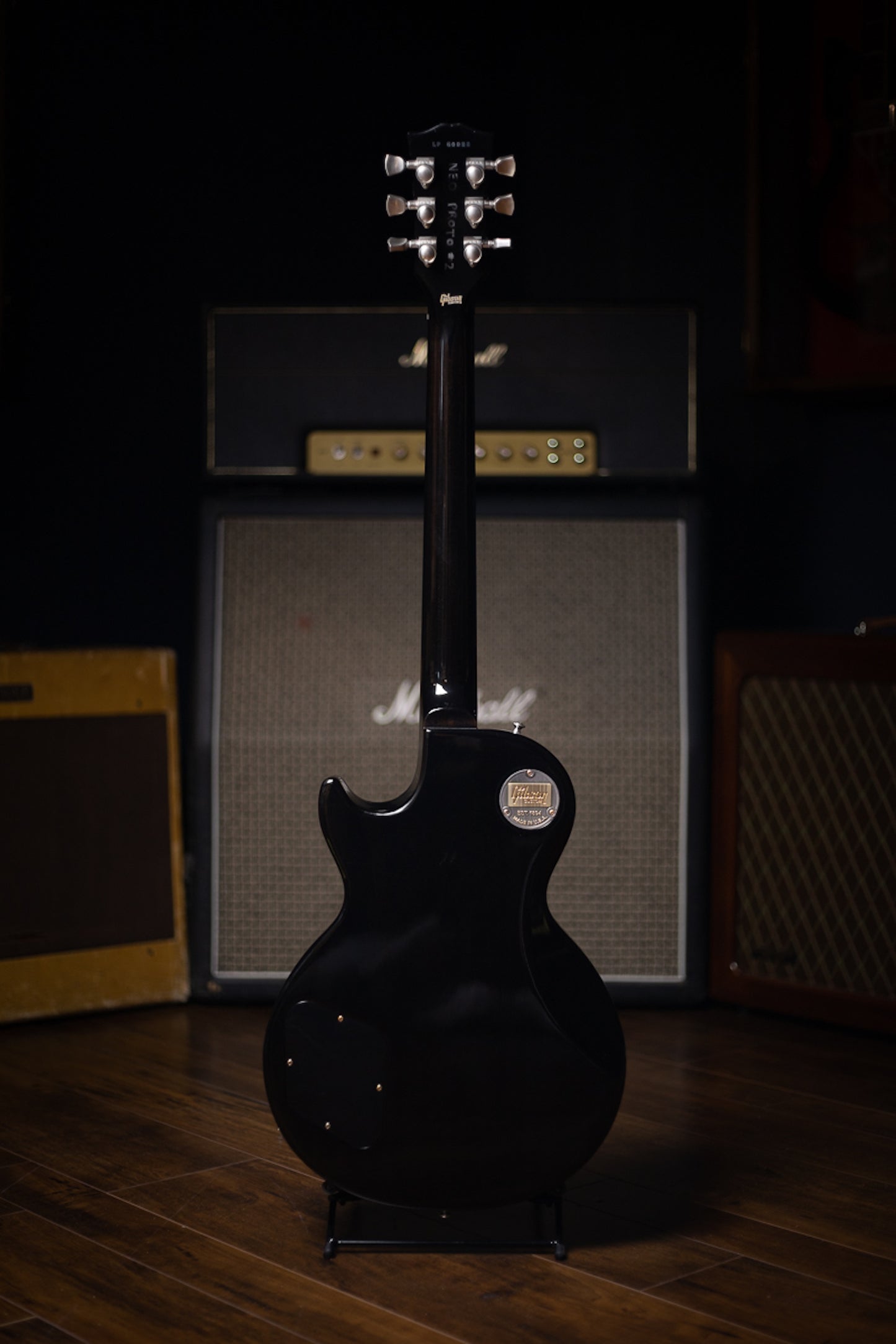 2016 Gibson Custom Shop Les Paul “Neo Proto” #2 VOS Electric Guitar - Black Burst