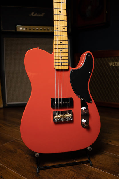 Fender Noventa Telecaster Electric Guitar - Fiesta Red