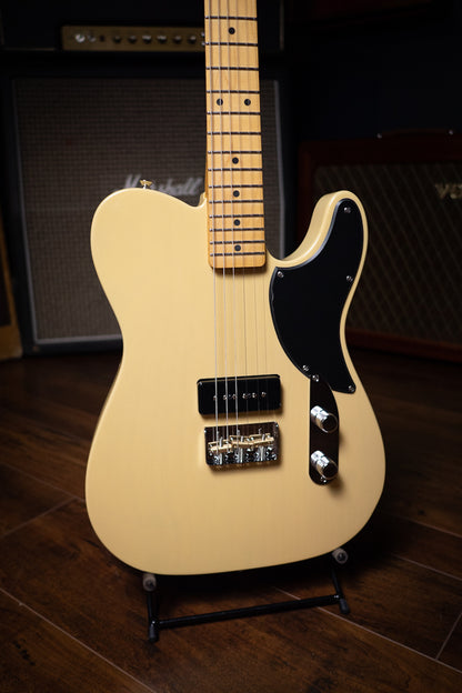 Fender Noventa Telecaster Electric Guitar - Vintage Blonde
