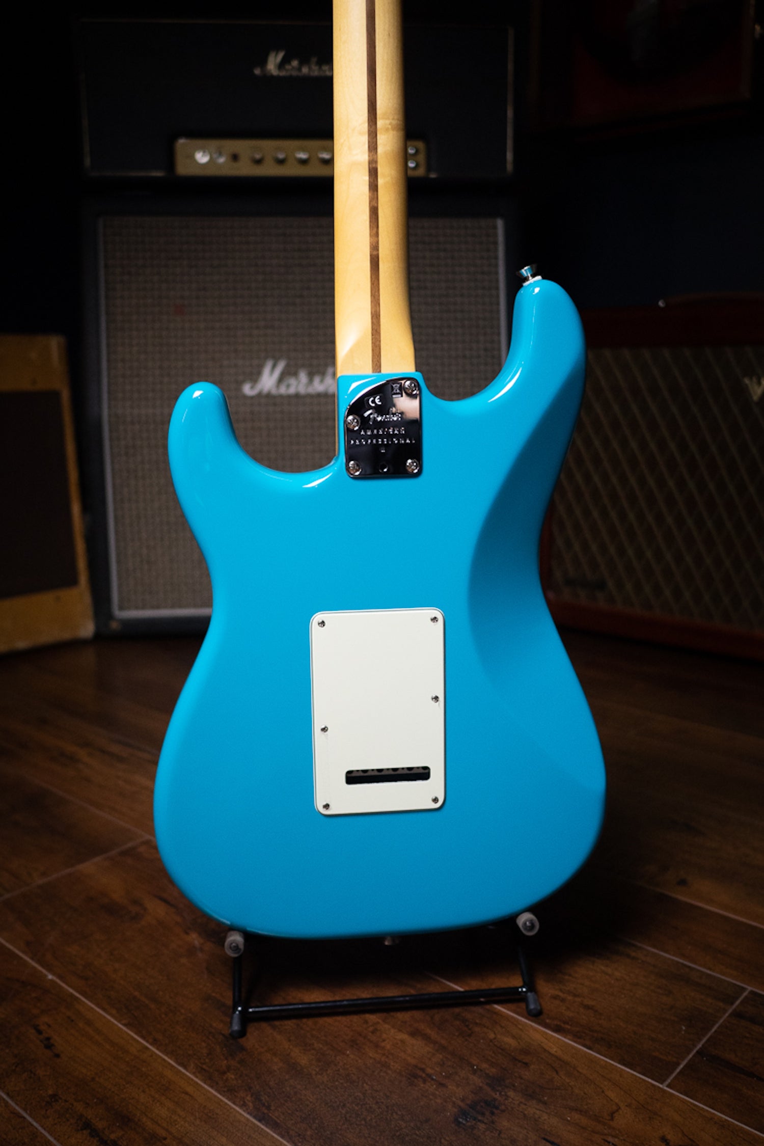 Fender American Professional II Stratocaster Electric Guitar - Miami Blue