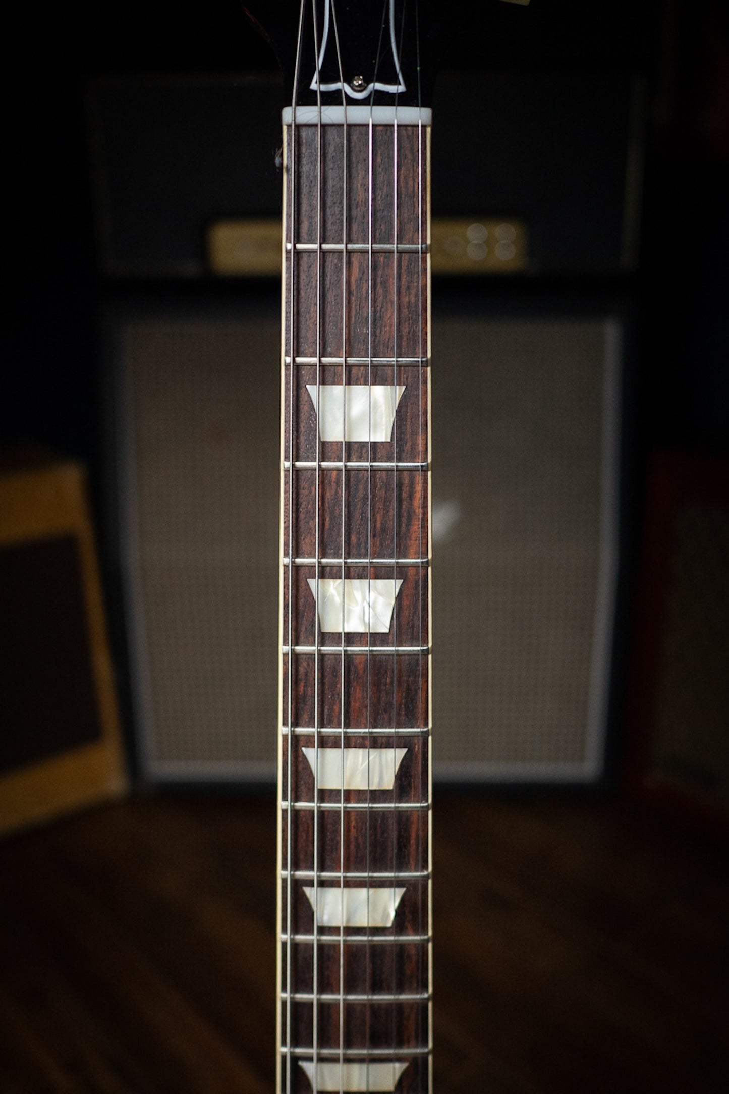 2016 Gibson Custom Shop Les Paul 1958 Reissue Figured Top Electric Guitar - Aged Iced Tea Burst