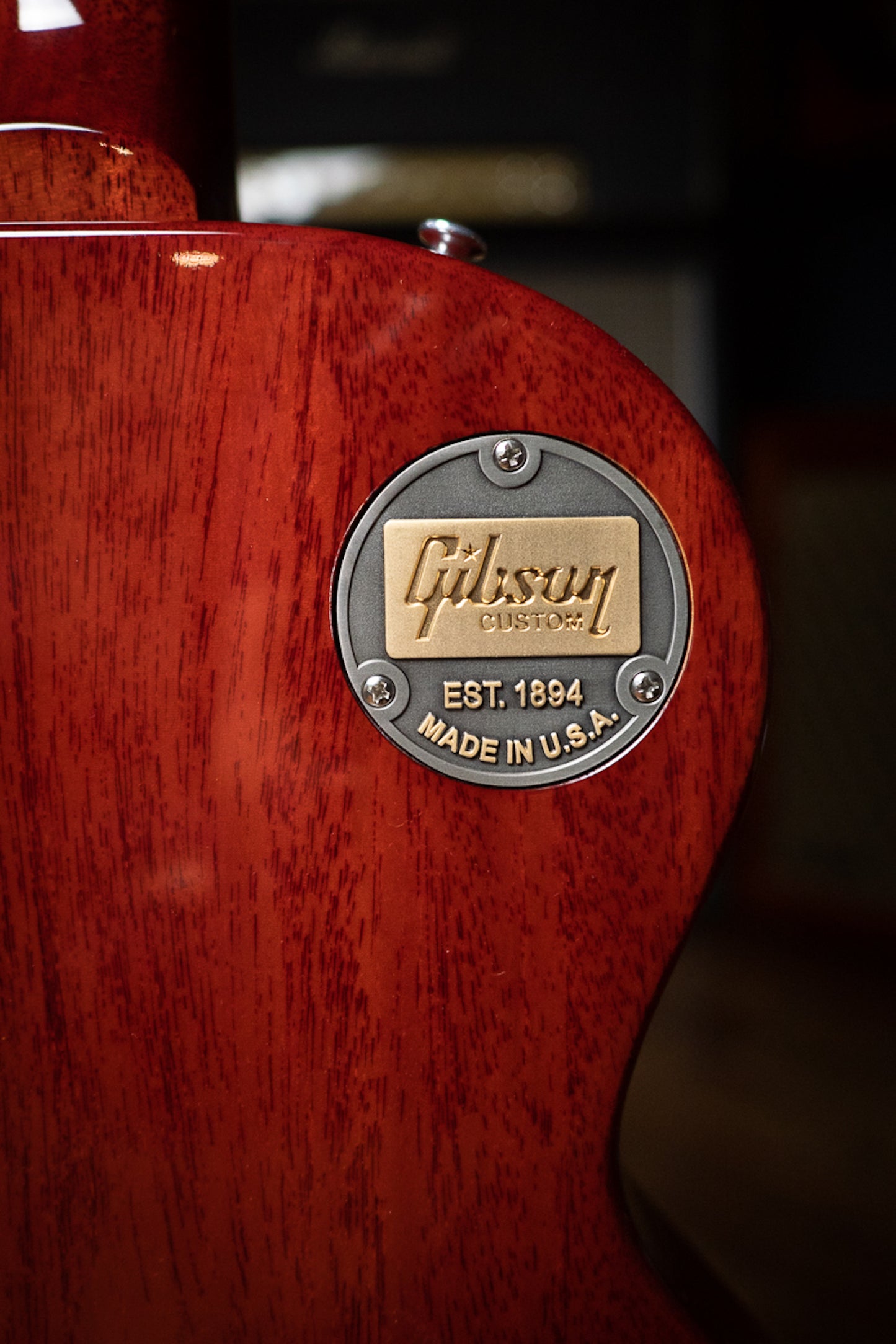 2016 Gibson Custom Shop Les Paul 1958 Reissue Figured Top Electric Guitar - Aged Iced Tea Burst
