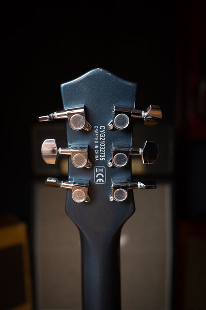 Gretsch G5222 Electromatic® Double Jet™ BT With V-Stoptail Electric Guitar - Jade Grey Metallic