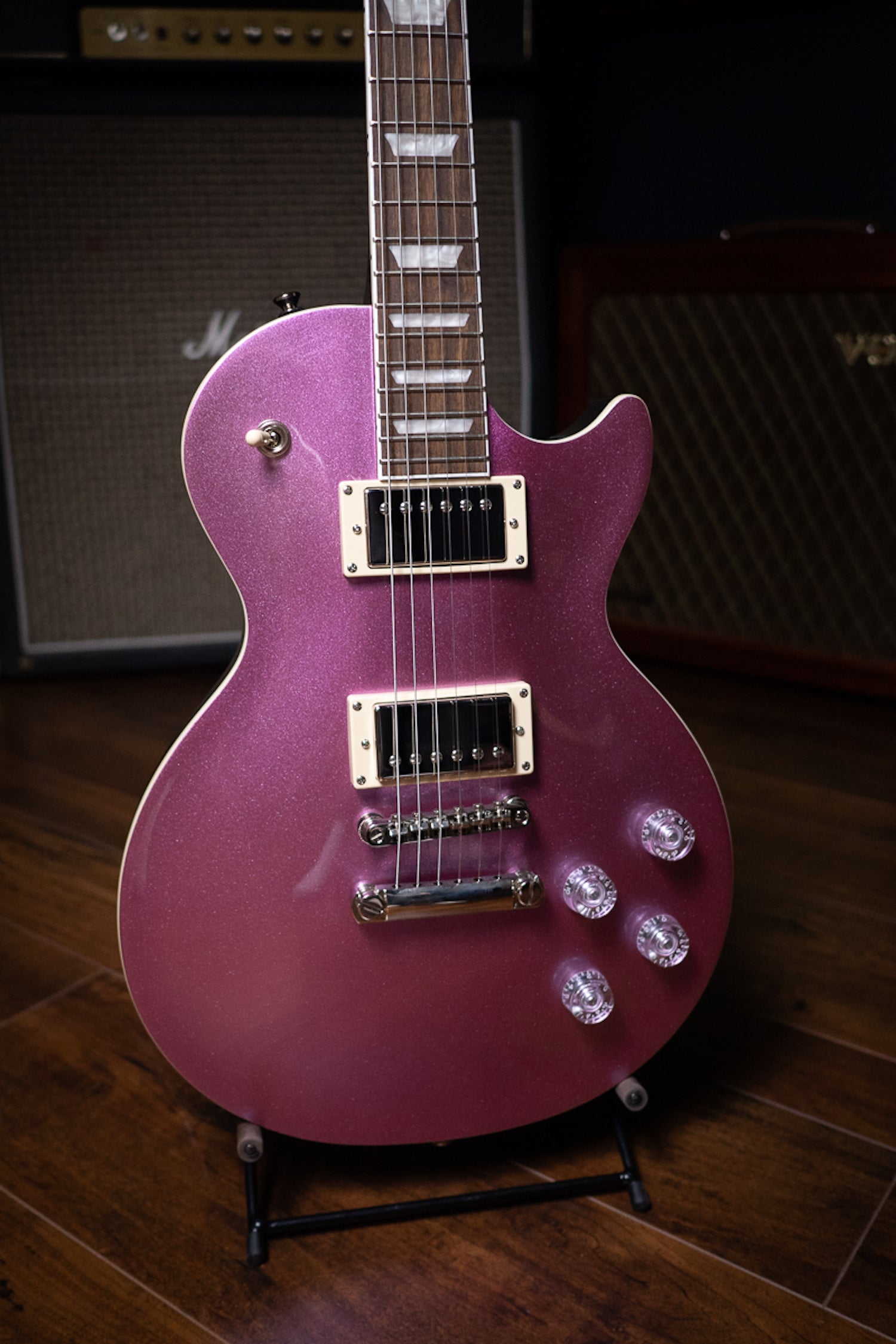 Epiphone Les Paul Muse Electric Guitar - Purple Passion Metallic