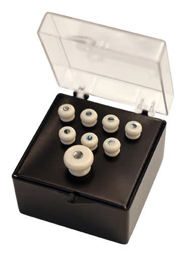 Martin Bridge & EndPin Set [WHITE/PEARL] - Walt Grace Vintage