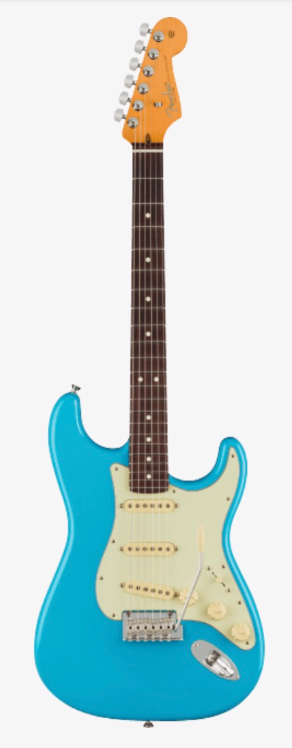 Fender American Professional II Stratocaster Electric Guitar - Miami Blue