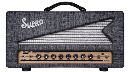 Supro 1696RTH Black Magick Reverb 25-watt Class A Tube Head