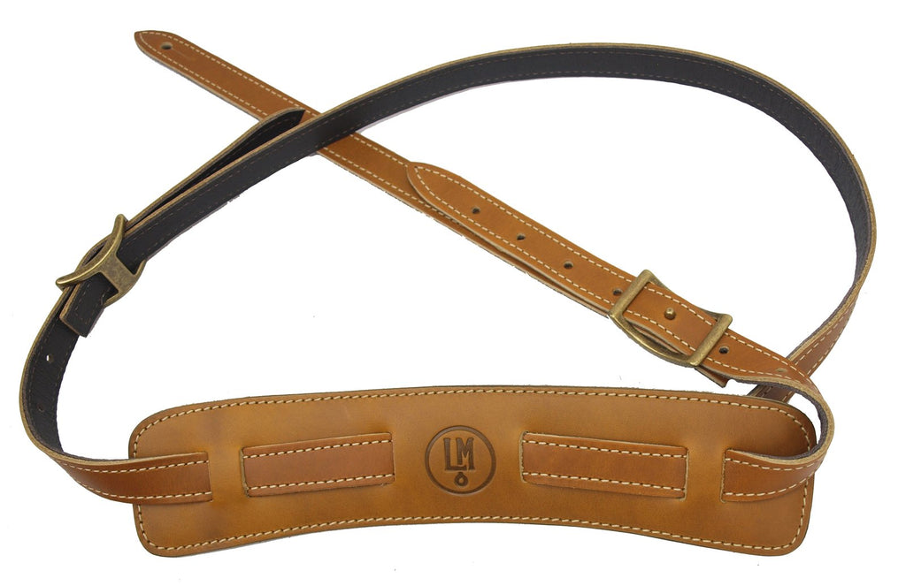 LM Products Vintage Pad Guitar Strap - Lux Edition Buttercotch - Walt Grace Vintage